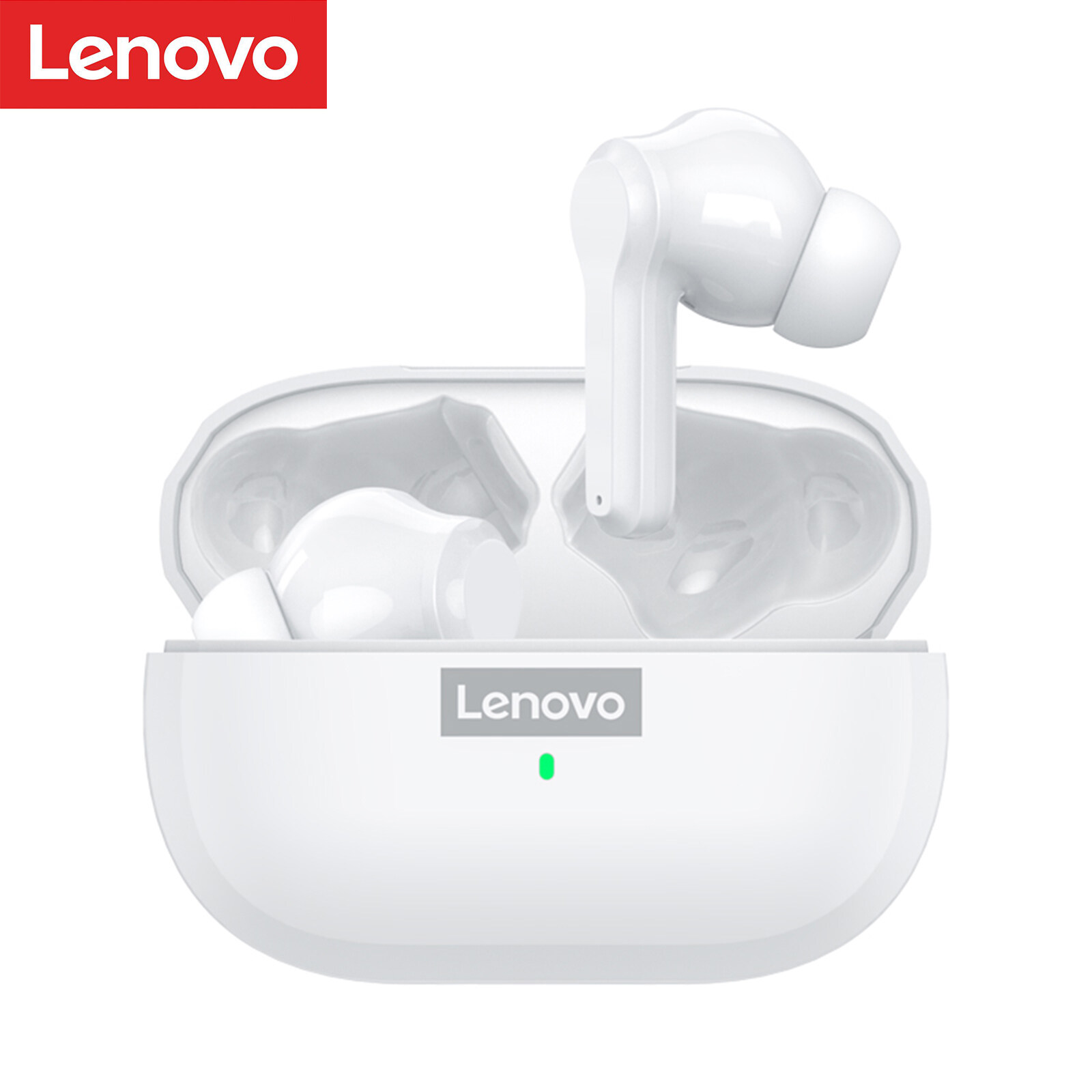 Lenovo LP1S TWS Bluetooth Earphone HIFI Stereo Bass Wireless Bluetooth Earubds With Mic Battery Indicator True Wireless Headphone for Android Mobile Phone