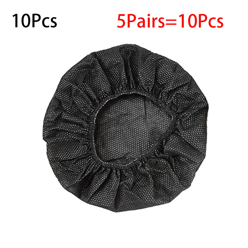 BlueWow Non-woven earmuffs, 100 pieces, replacement sanitary pads for headsets, cushions for most headphones with 5~11cm ear pads