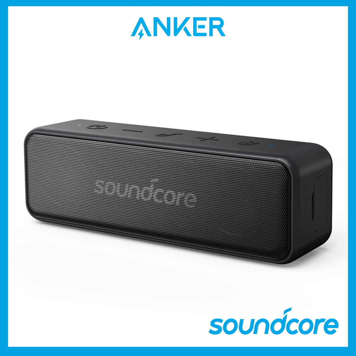 Anker Soundcore Motion B 12W Portable Bluetooth Speaker with 12W Louder Stereo Sound, IP67 Waterproof, and 12+ Hr Playtime, Soundcore Speaker Upgraded Edition for Home and Outdoors