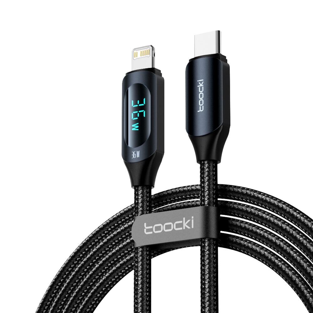 【Special promotion】Toocki USB Type C Cable PD 36W Fast Charger Lightning Cable Data Wire Cord For iPhone 11 12 13 14 iPad