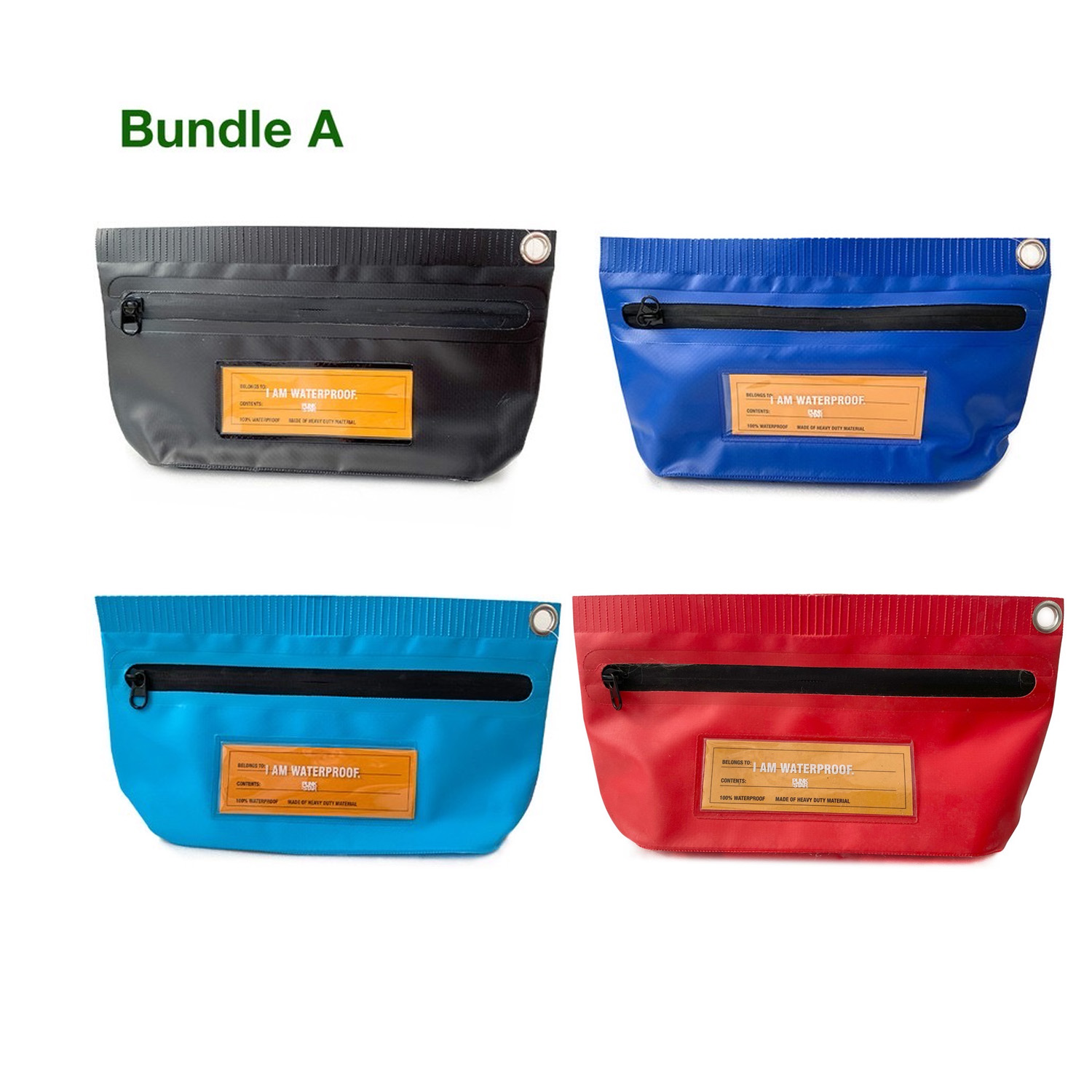 PUNKSTAR Waterproof Storage Bag Dry Bag Beach Waterproof Bag Secure Closure to Keep Your Valuables Dry Waterproof Toiletry Case pouch