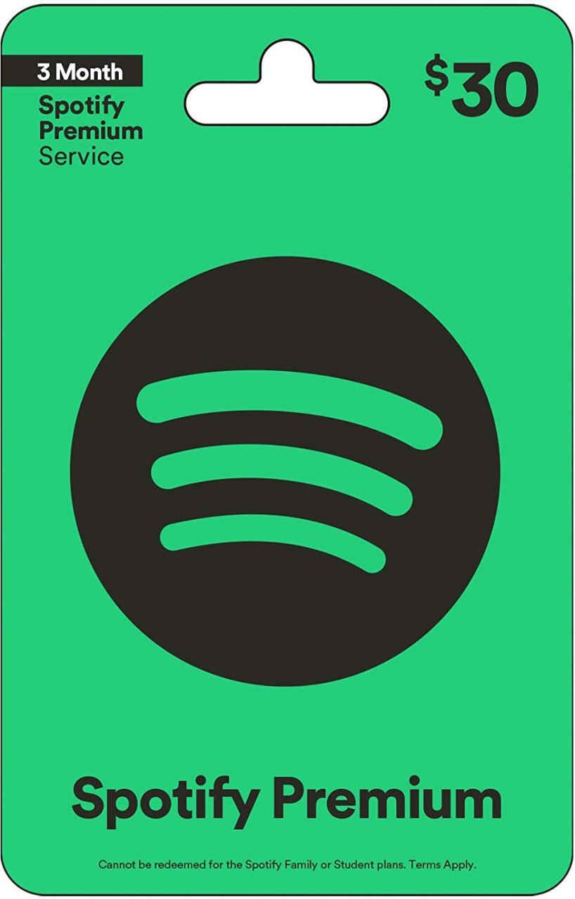 Spotify Gift Cards $30