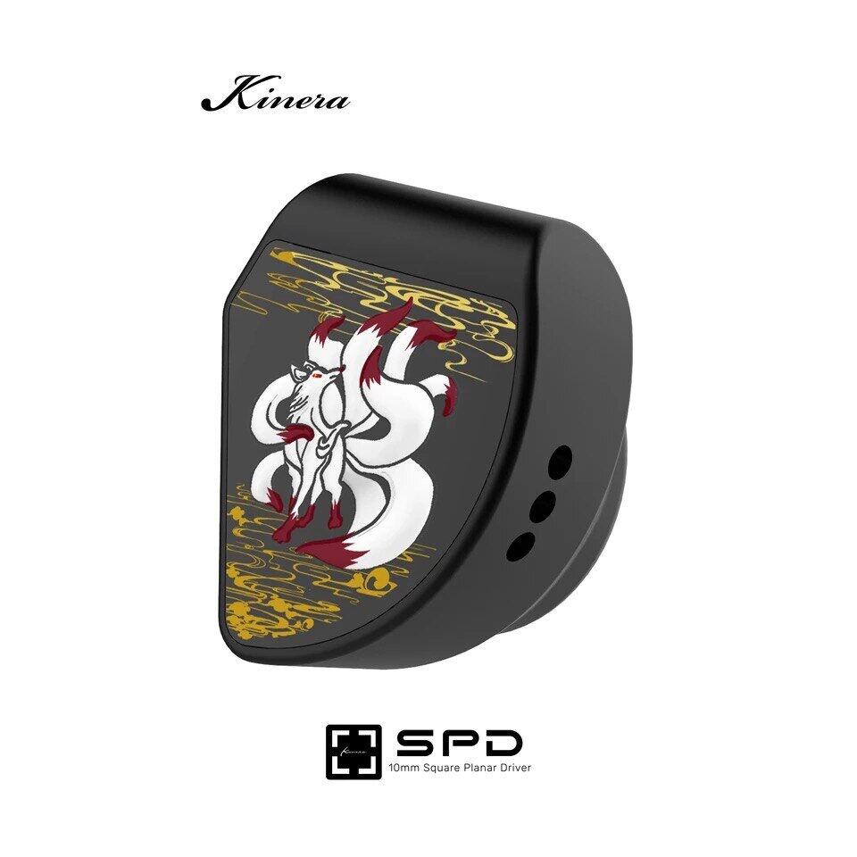 Celest Gumiho 10mm Square Planar Driver + BA Hybrid Hifi Music Monitor Studio Audiophile Sports Bass In-Ear Earphones