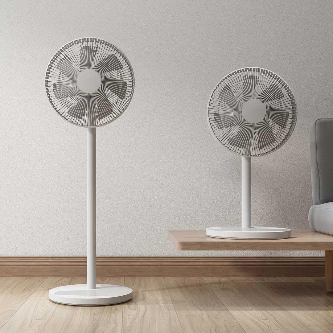 Xiaomi Smart Standing Fan 2 Lite with adjustable height Mijia APP Controls and Oscillation Mode, Pedestal Standing Fan Xiaomi Youpin
