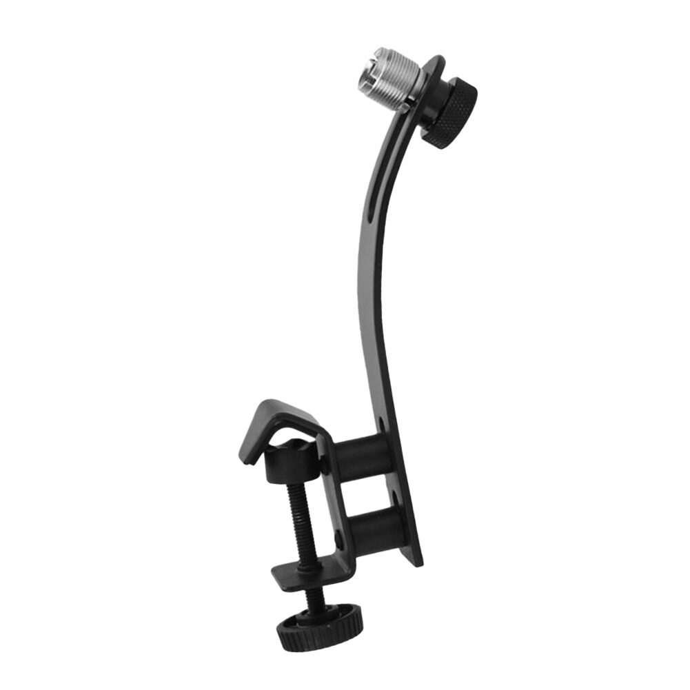 Universal Microphone Clip Holder Mount Bracket Shockproof Drum Rim Mic Clamp for Show Studio