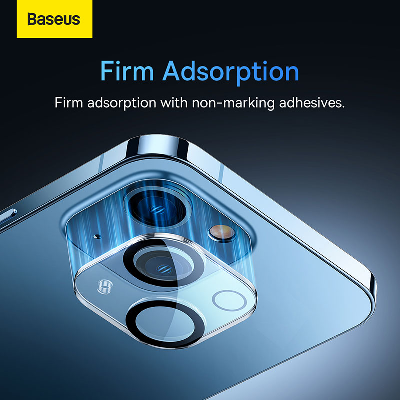 Baseus 2pcs Camera Lens Protector 2022 iPhone 14 Full Cover Tempered Glass Camera Protection for iPhone 14/iPhone 14 Pro