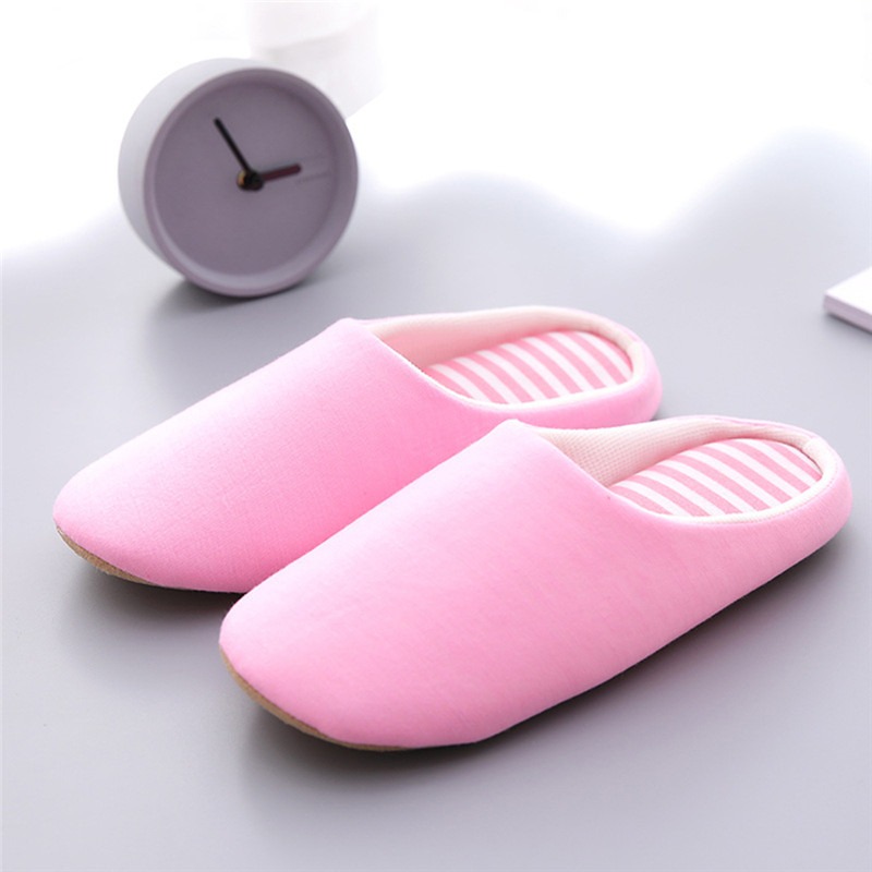 SBS Men and Women Home Slippers Cute Slippers Winter Warm Plush Indoor Non-slip Slipper men Warm Soft Bottom Shoes