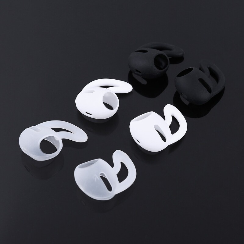 3 Pairs Ear Hooks for Air Pods Pro Anti-Slip Earbuds Covers Tips earphones silicone ear caps Accessories for Air Pods