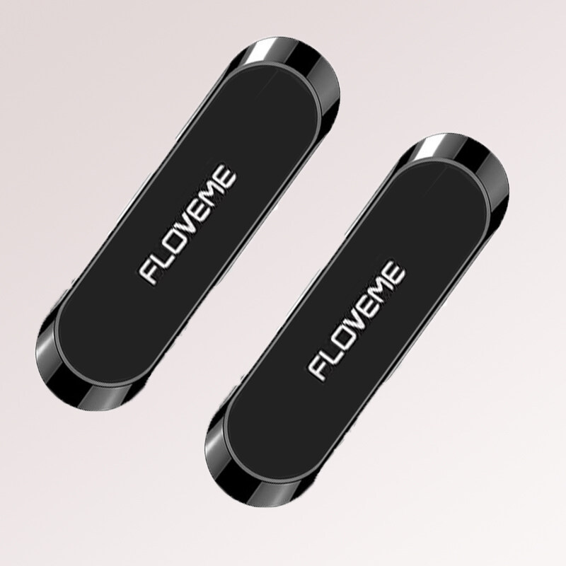 FLOVEME Mini Magnetic Car Phone Holder Stand For OPPO Samsung Xiaomi Wall Metal Magnet Car Mount Dashboard Holder