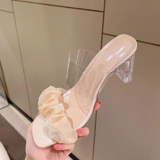 ∏ 9-inch stiletto heels- 2-strap high-heeled sandals combined with meka 9f