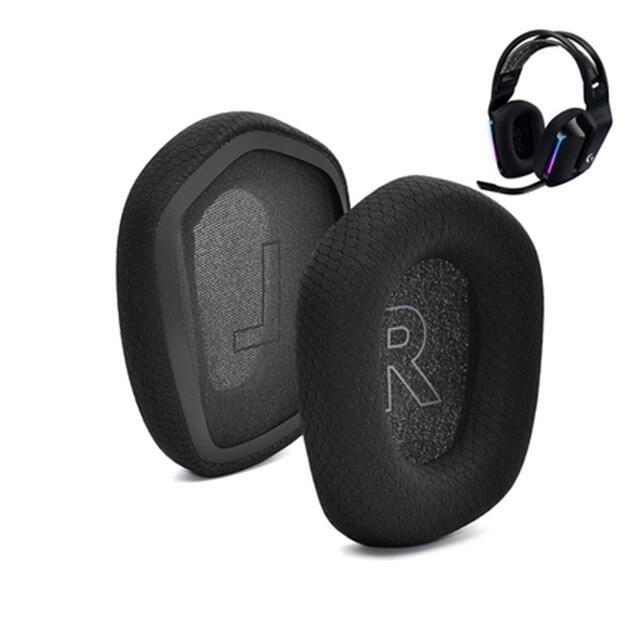 【Stock in SG】1 Pair Earphone Ear Pads Earpads Leather Sponge Soft Foam Cushion Replacement For Logitech G733 Wireless Headphones Headset