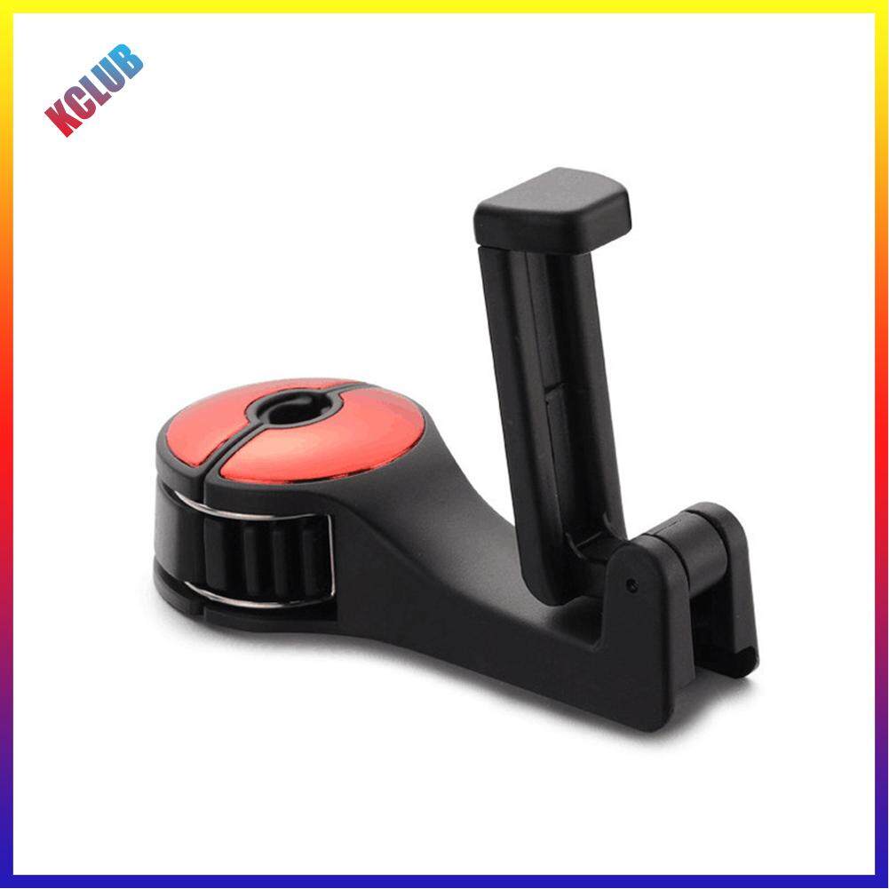 Car Headrest Hook Phone Mount Holder Seat Back Hanger for Rear Seat Cradle Clip Interior Accessories
