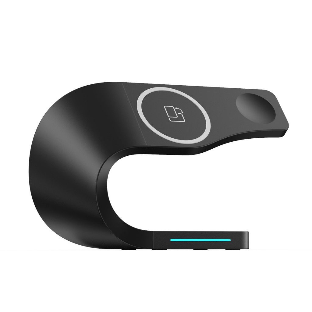 DESKTRON 4 IN 1 Magnetic Wireless Charger, 15W Qi Fast Charge Wireless Charging Dock Compatible For iPHONE 14 13 12 AirPods 3 iWatch 8