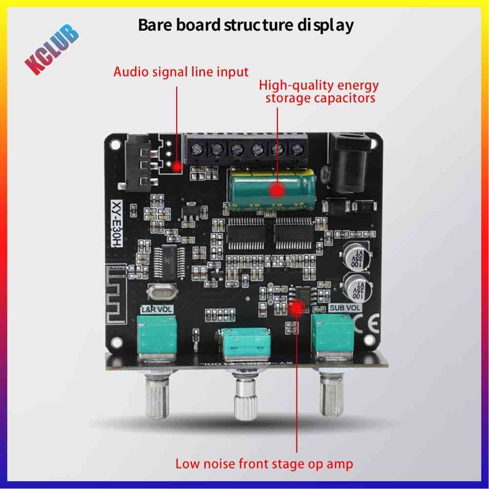 XY-E30H Bluetooth-Compatible 2.1 Channel Power AUX Audio Amplifier Board