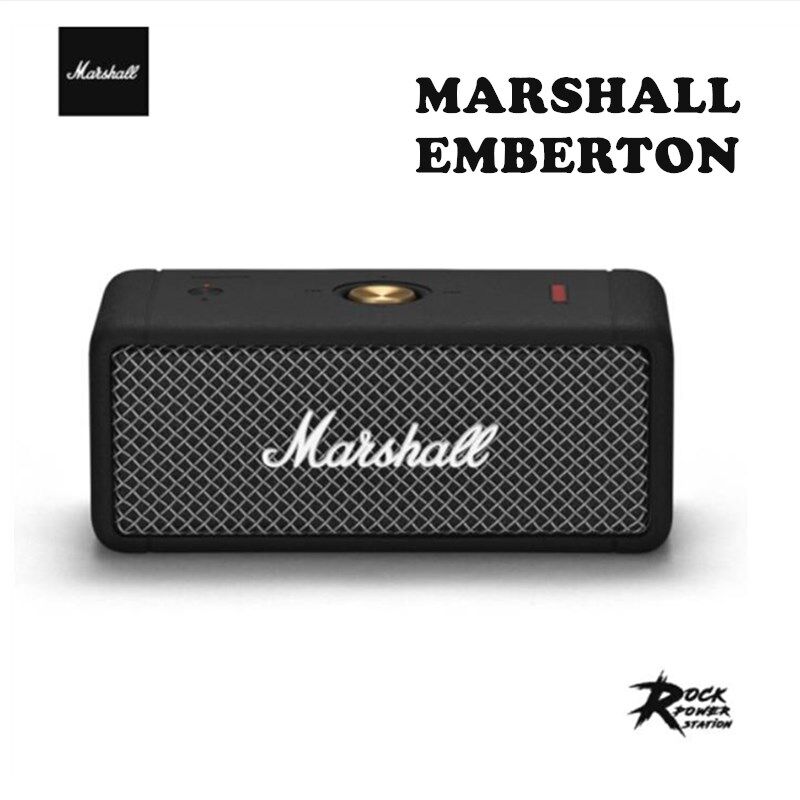 Original For MARSHALL EMBERTON Portable Rechargeable Waterproof Speaker Bluetooth Wireless Speaker