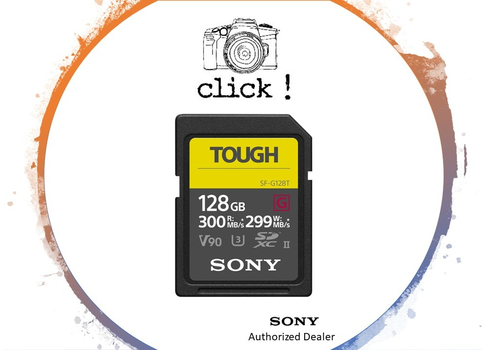 Sony 128GB (SF-G128T) Tough Series UHS-II SDXC Memory Card