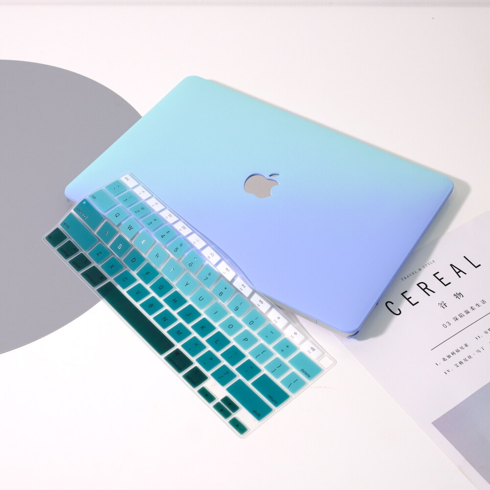 Case for New MacBook Air 13 inch Model A1932 A2179 A2337 M1 Chip with Touch ID 2019 2020 2021 Release Soft Touch Hard Cover Protective Shell Keyboard Skin Screen Protector