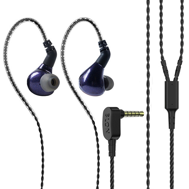 BLON BL-03 Eeadphone BL03 dynamic driver HIFI DJ running in-ear earplugs with detachable cable 2PIN headphone