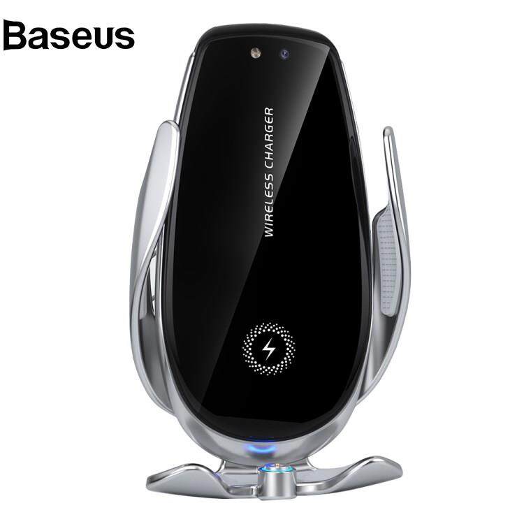 Baseus V3P Air Vent Clip Smart Auto Sensing Cellphone Bracket Car 15W Wireless Charger Phone Holder