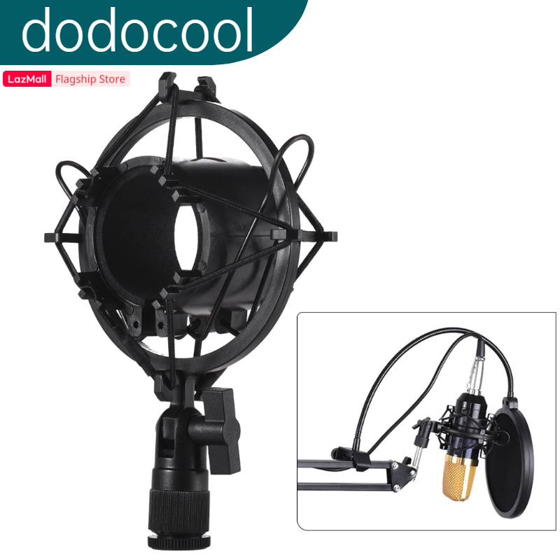 Universal Condenser Microphone Mic Shock Mount Holder Bracket Plastic Anti-vibration for On-line Broadcasting Studio Music Recording