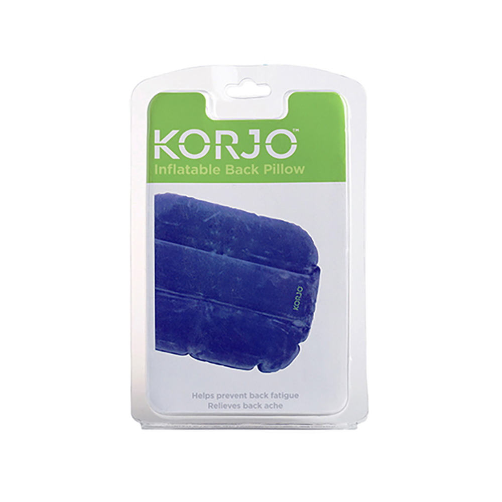 Inflatable back pillow