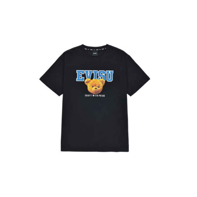 100% Authentic Evisu X Bear Print Unisex T shirt
