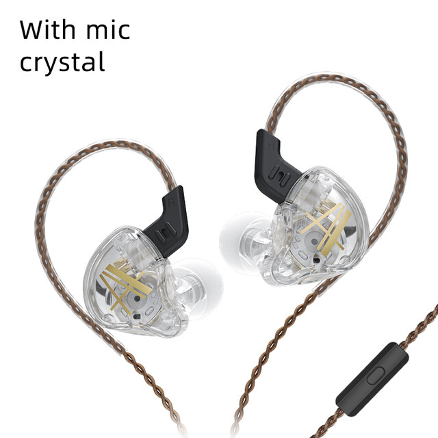 CCA CA2 1DD Dynamic In Ear Earphone HIFI DJ Monitor Earphones Earbud Sport Noise Cancelling Headset KZ ZST EDX TRN MT1 ST1 M10
