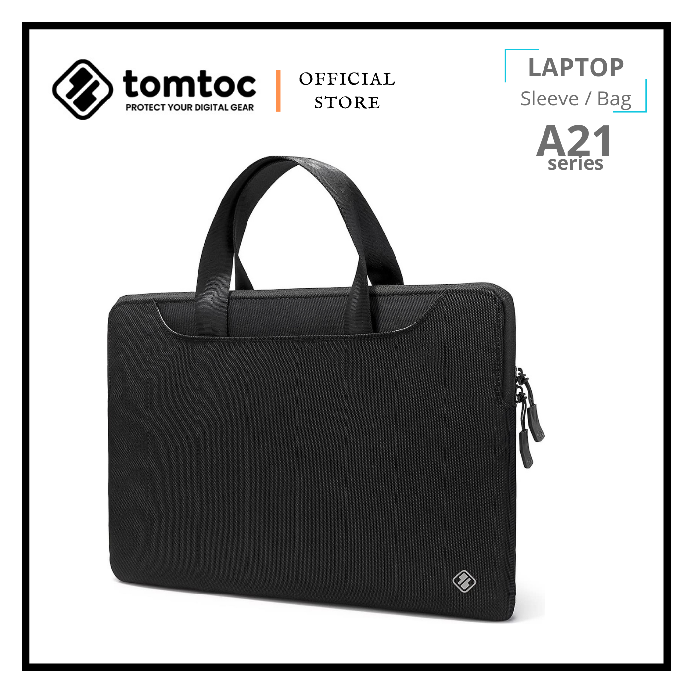 tomtoc A21 13 - 13.3 inch MacBook Air | MacBook Pro Retina 2012-2015 | Surface Laptop 2017 | Surface Book Sleeve Bag, 13 Inch Acer HP Dell Asus Chromebook Tablet Case Cover