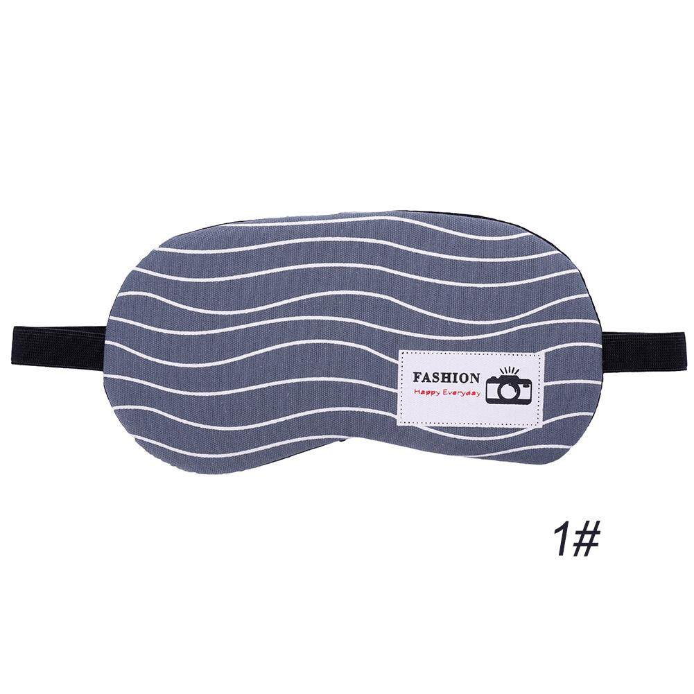 Unisex Cotton Soft Eye Aid Sleep Mask with Comfortable Ice Compress Gel Eye Shade Cover Blindfold