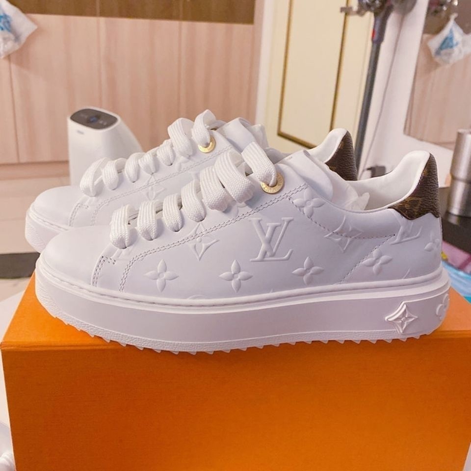 【song qiao】2022 L 3 d printing in white shoe heighten casual shoes lovers summer sandals lady casual shoes lovers shoes -Free gift
