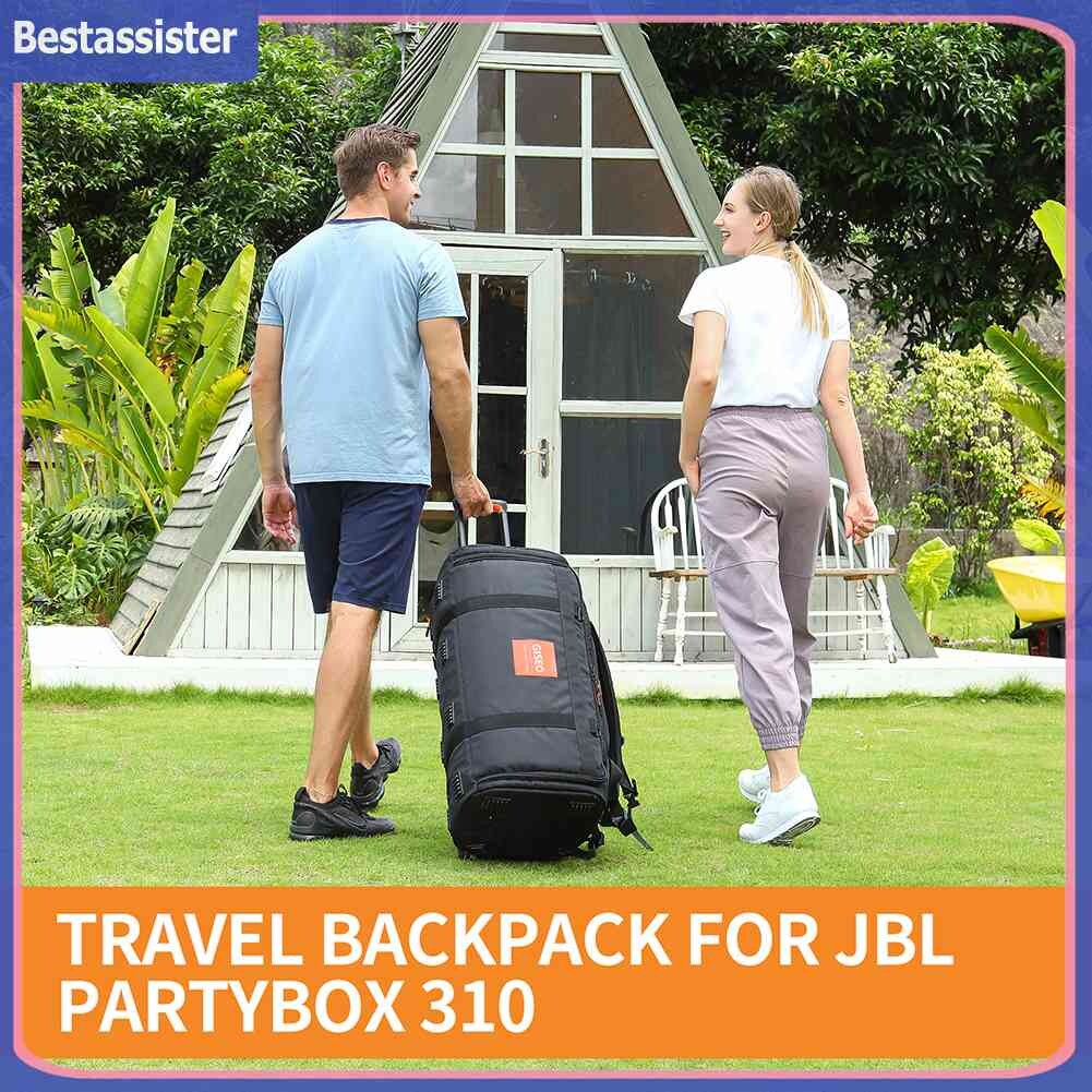 Foldable Storage Bag Organizer Large Capacity Bluetooth-compatible Speaker Storage Bag Breathable Accessories for JBL Partybox 310