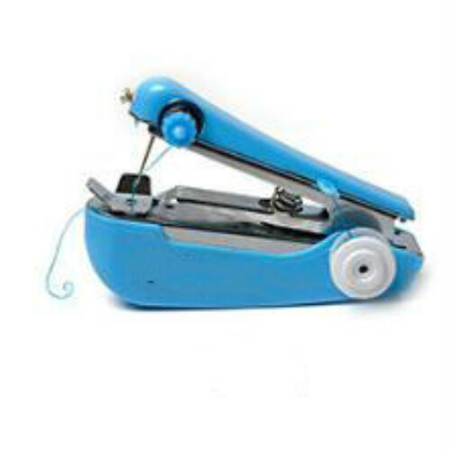 1pc Portable Mini Manual Sewing Machine Simple Operation Sewing Tools Sewing Cloth Fabric Handy Needlework Tool Q