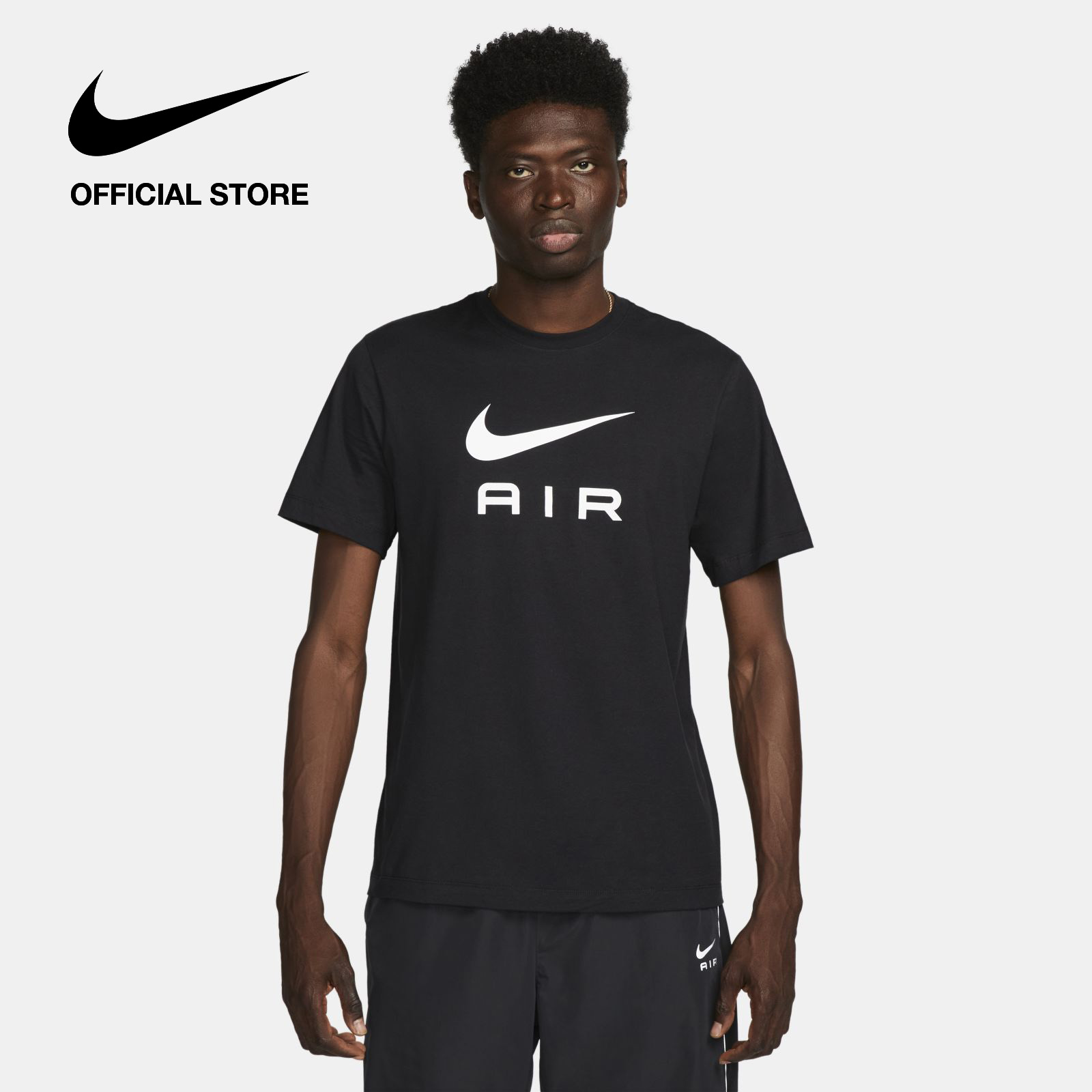 Nike Men's Sportswear Air T-Shirt - Black