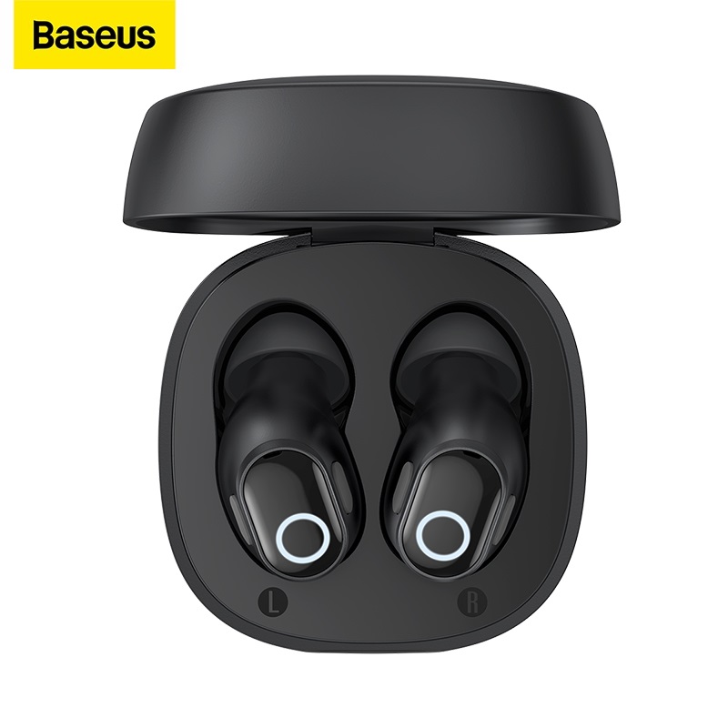 Baseus Bowie WM02 True Wireless Bluetooth Earphone TWS Earbuds Headset Earpiece Mic Music