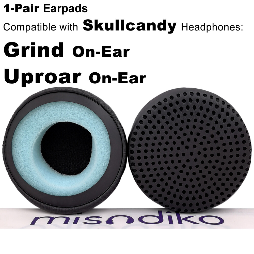 misodiko Earpads Replacement for Skullcandy Grind, Uproar Wired/ Wireless On-Ear Headphones