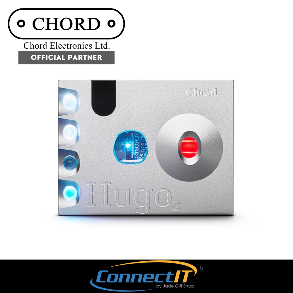 Chord Electronics Hugo 2 Portable Audiophile Digital to Analogue DAC Earphone Headphone Amplifier (3 Years Local Warranty)