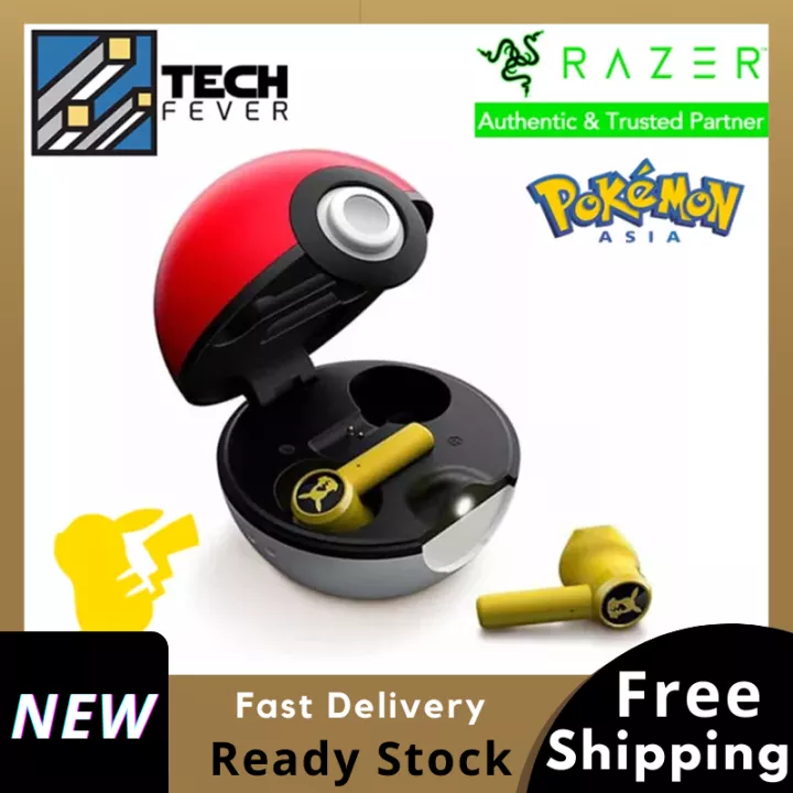 CWEL Razer Pokemon Pikachu Bluetooth Headphones Limited Edition Pokemon Headphones
