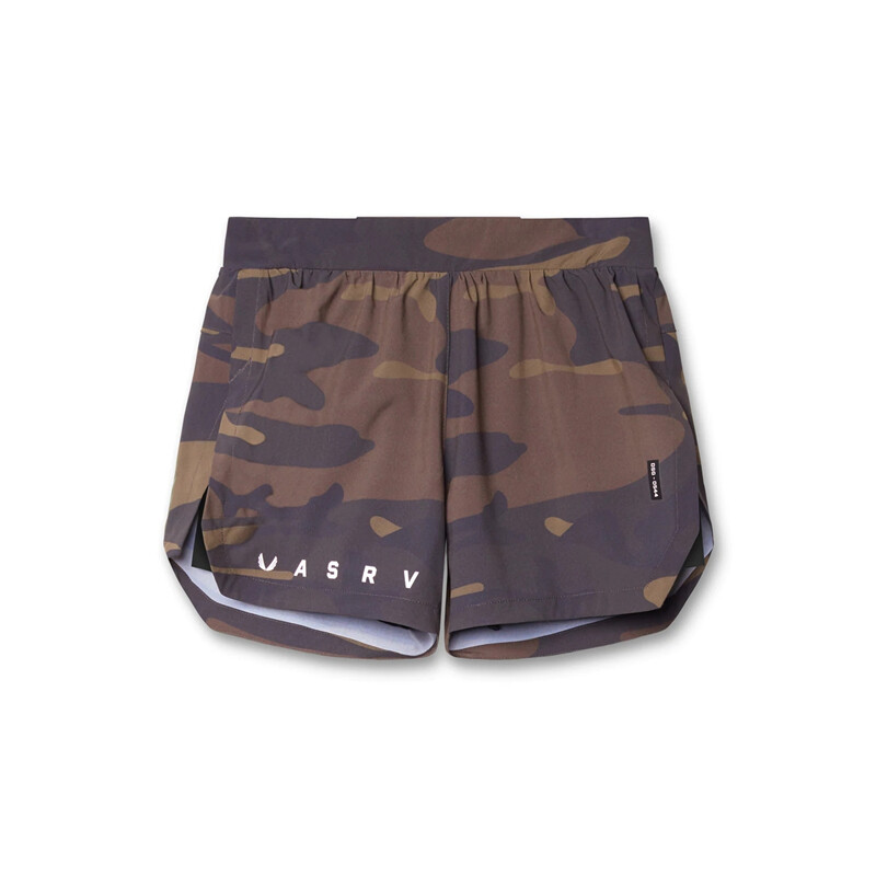 ASRV ULTRALIGHT 5'' HIGH SPLIT LINER SHORTS 2022 Camouflage Running Shorts Men 2 in 1 Sports Jogging Fitness Quick Dry Gym Bottoms