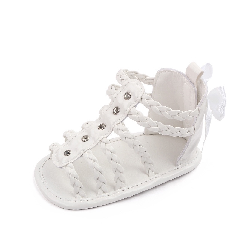 ┅ （0-2 Years）Infant Sandals Breathable Soft Girl Rome Non-slip Shoes