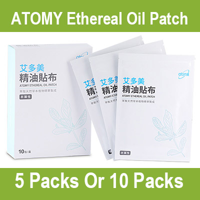[Authentic] Atomy Ethereal Oil Patch Plaster for Sores Muscle Aches Made from Natural Plant based ingredients and essential oil
