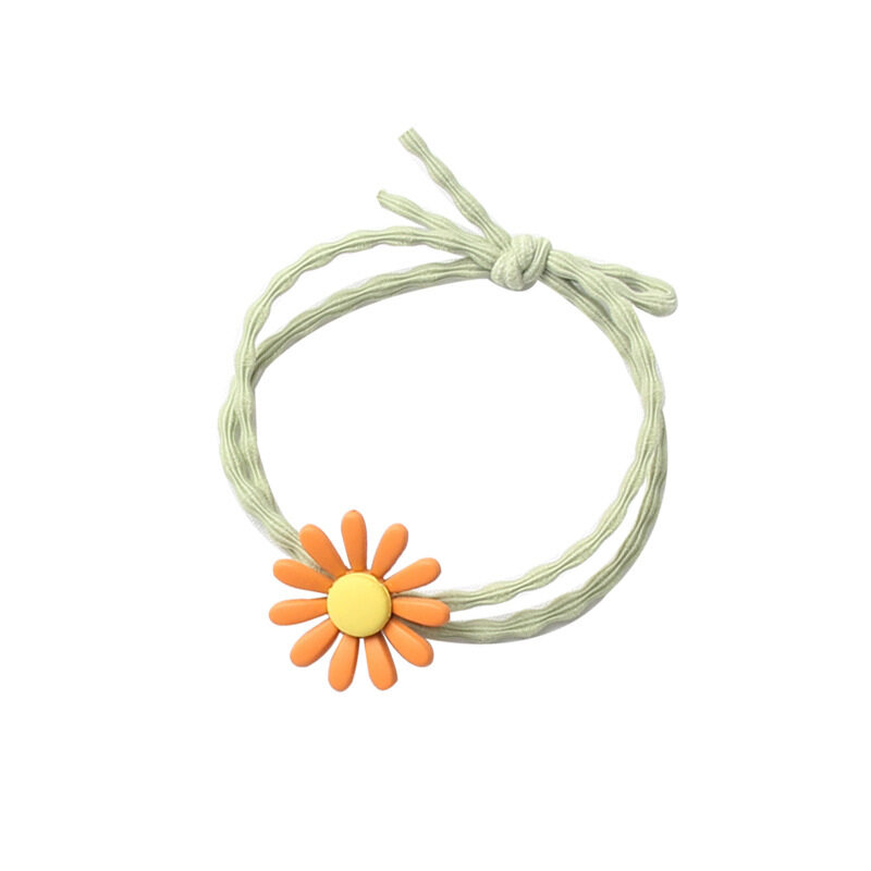 5pcs Ladies Headdress Cute Daisy Hair Rope Rubber Band Korean Fashion Headband