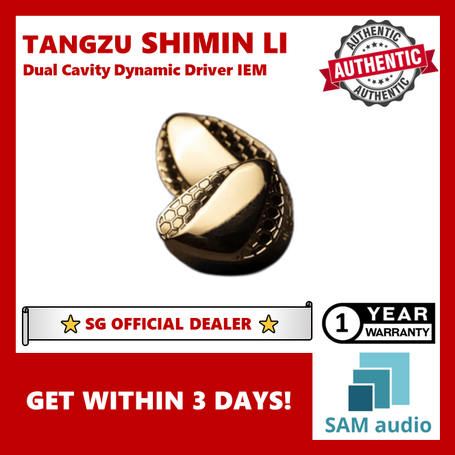 [?SG] TANGZU Shimin Li 10mm Dual Cavity Dynamic Driver with High-quality 5N OFC cable IEM