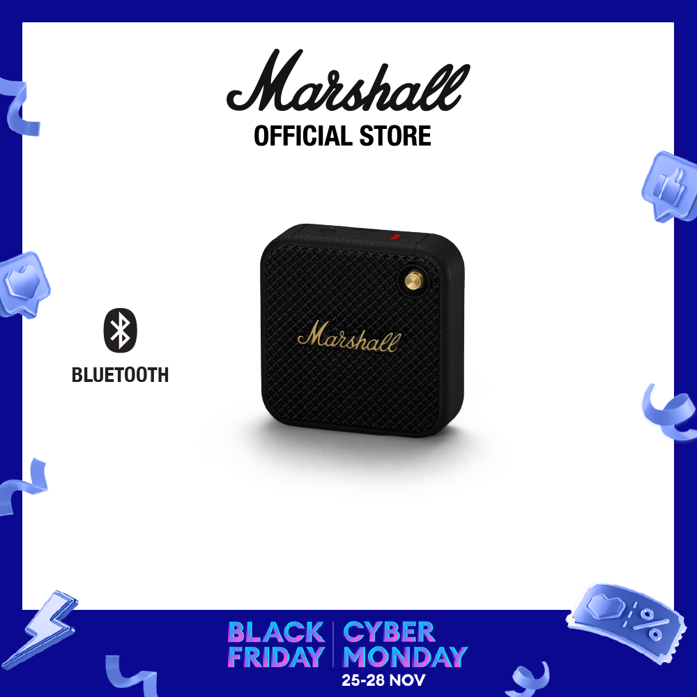 [New Launch] Marshall Willen Bluetooth Portable Speaker [Deliver Major IV Brown Bundle in Mid Dec]