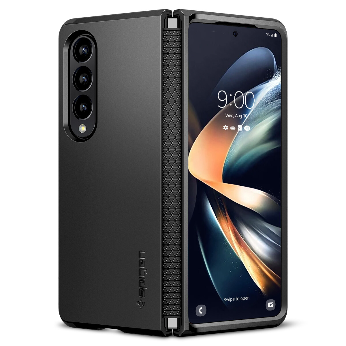 SPIGEN Case for Z Fold 4 [Tough Armor] Military-Grade Shock Absorption Case / Samsung Galaxy Z Fold 4 Case / Galaxy Z Fold 4 Casing / Z Fold 4 Case