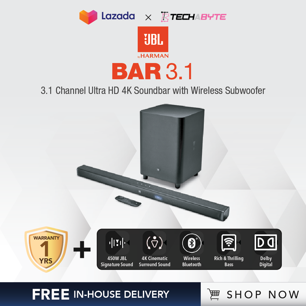 JBL Bar 3.1 Premium 4K Soundbar