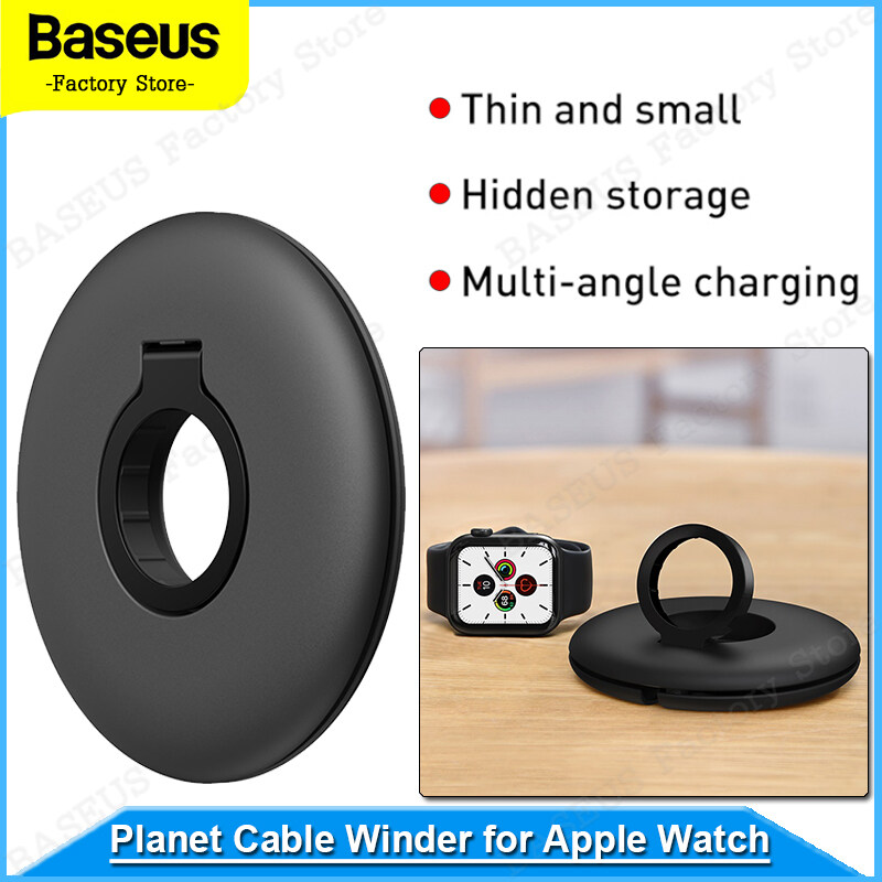 Baseus Cable Organizer Charge Stand Holder for IP Watch Cable Winder Watch Cable Holder for IP Watch 5 4 3 2 38mm 42mm 40mm 44mm