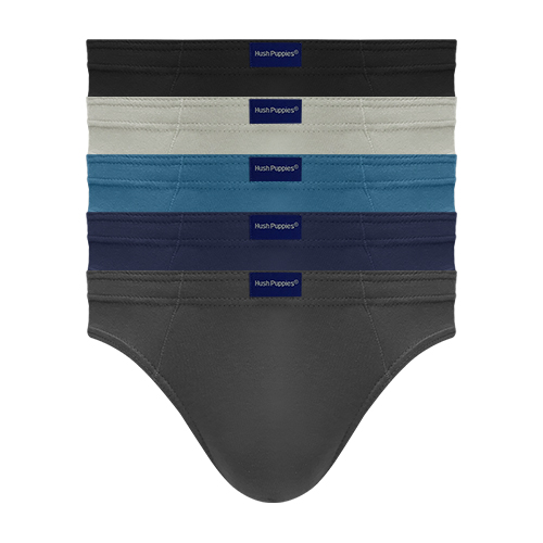 HUSH PUPPIES MENS BRIEFS 5S S/J | HIPSTER | #679425